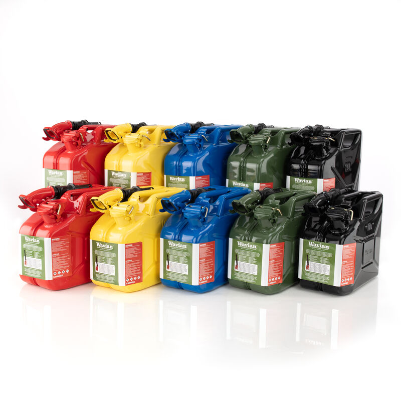 Wavian Gas Can Blue 10 Liter, , large image number 6